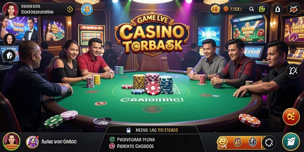 Tampilan gameplay seru di aplikasi Live Casino 116X.