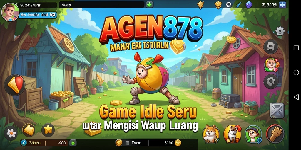 Tampilan gameplay AGEN878 yang menarik dan menawan dalam genre Idle.