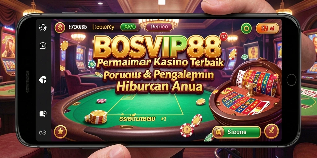 Screenshot gameplay <strong>BOSVIP88</strong> yang menunjukkan serunya bermain Kasino.