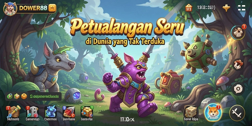 Tangkapan layar DOWER88 menunjukkan petualangan mendebarkan dengan grafis luar biasa.
