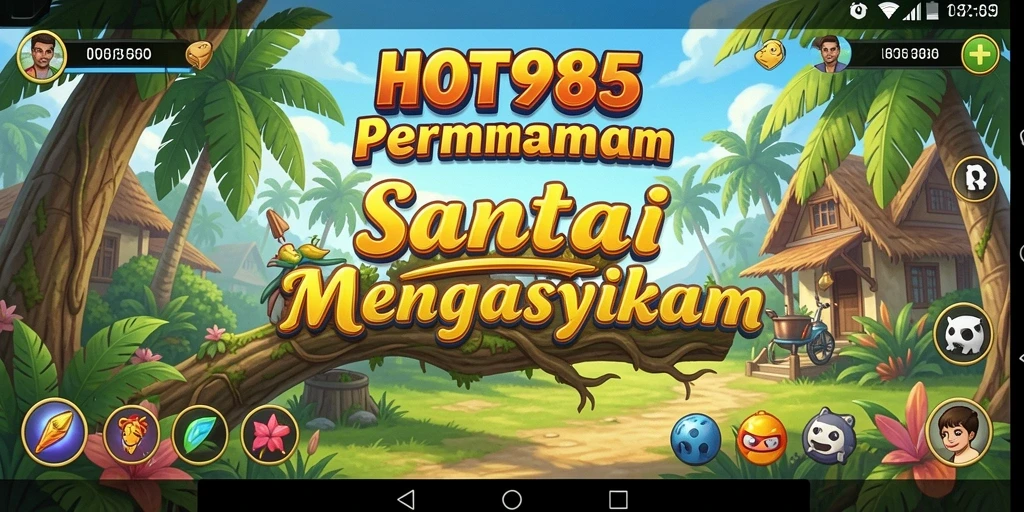 Tampilan menarik dari gameplay HOT985 yang seru dan menyenangkan.