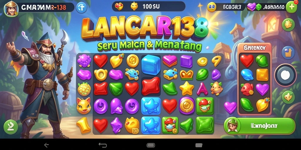 Tampilan gameplay seru dan menantang dari LANCAR138.