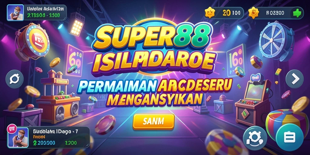 Tampilan gameplay menarik dari SUPER88 yang penuh tantangan.