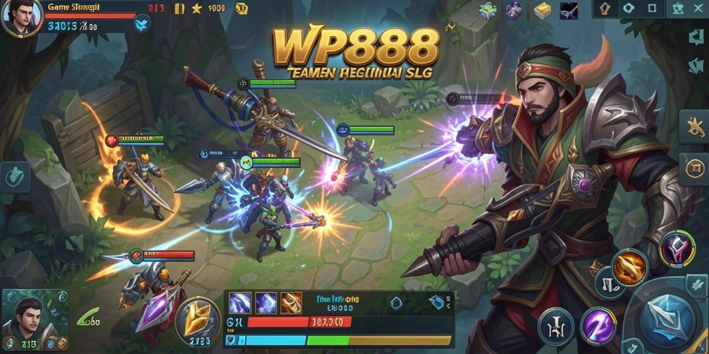 Tampilan menakjubkan dari gameplay seru di WP888.